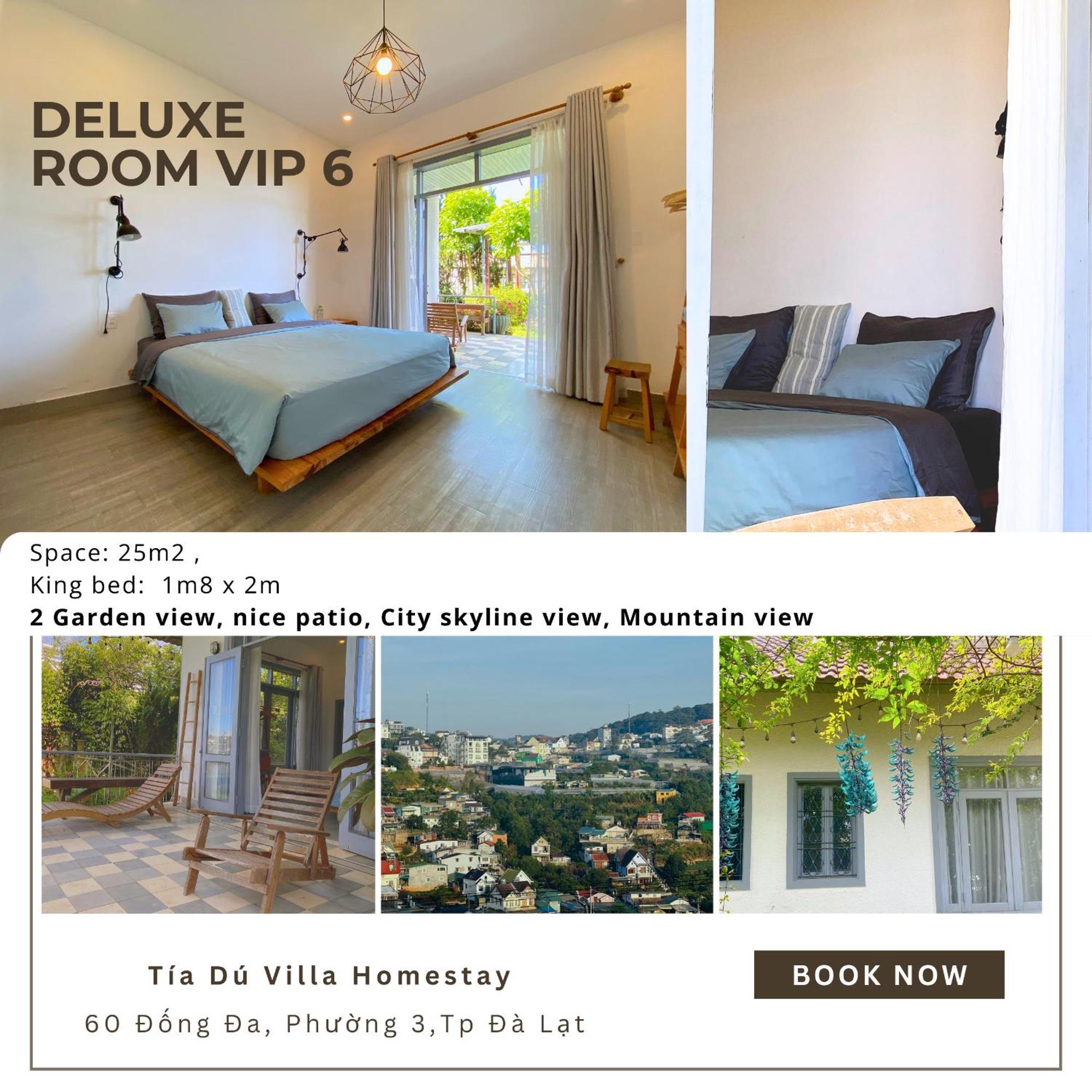 Tia Du Villa Homestay Da Lat Exterior photo